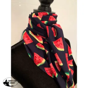 A7238 - Watermelon Rawhide Scarf
