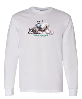 Alaskan Malamute - Life Is Pretty Good - Long Sleeve T-Shirt