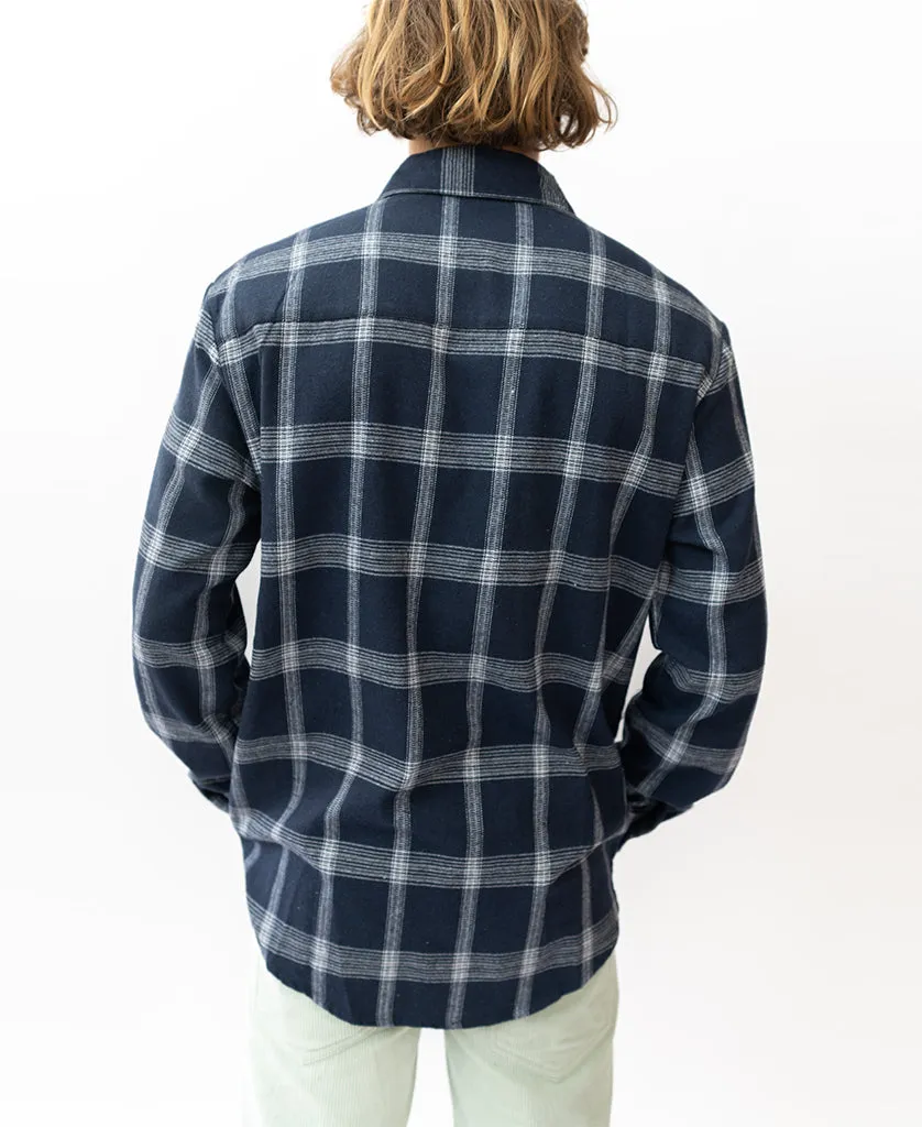 Artic Check Shirt | Navy