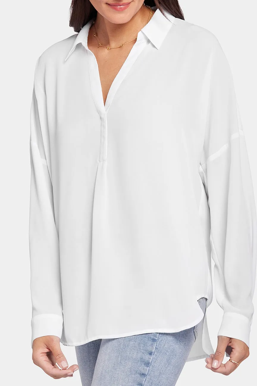 Becky Blouse Wit | Optic White