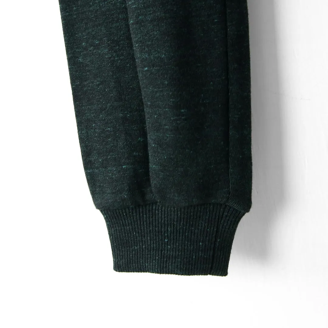 Boys Slim Fit Zip Pocket Melange Trouser Minor Fault