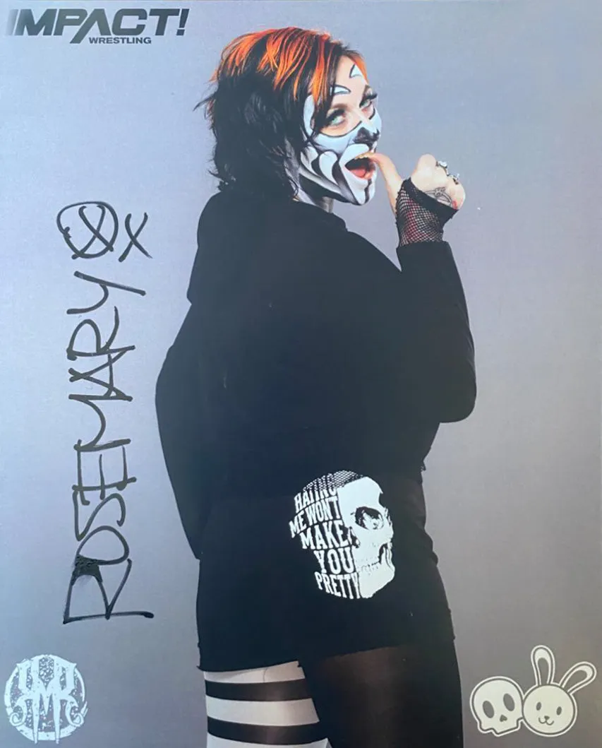 Demon Bunny - Rosemary "Hating Me Won't Make You Pretty" Signed 8x10