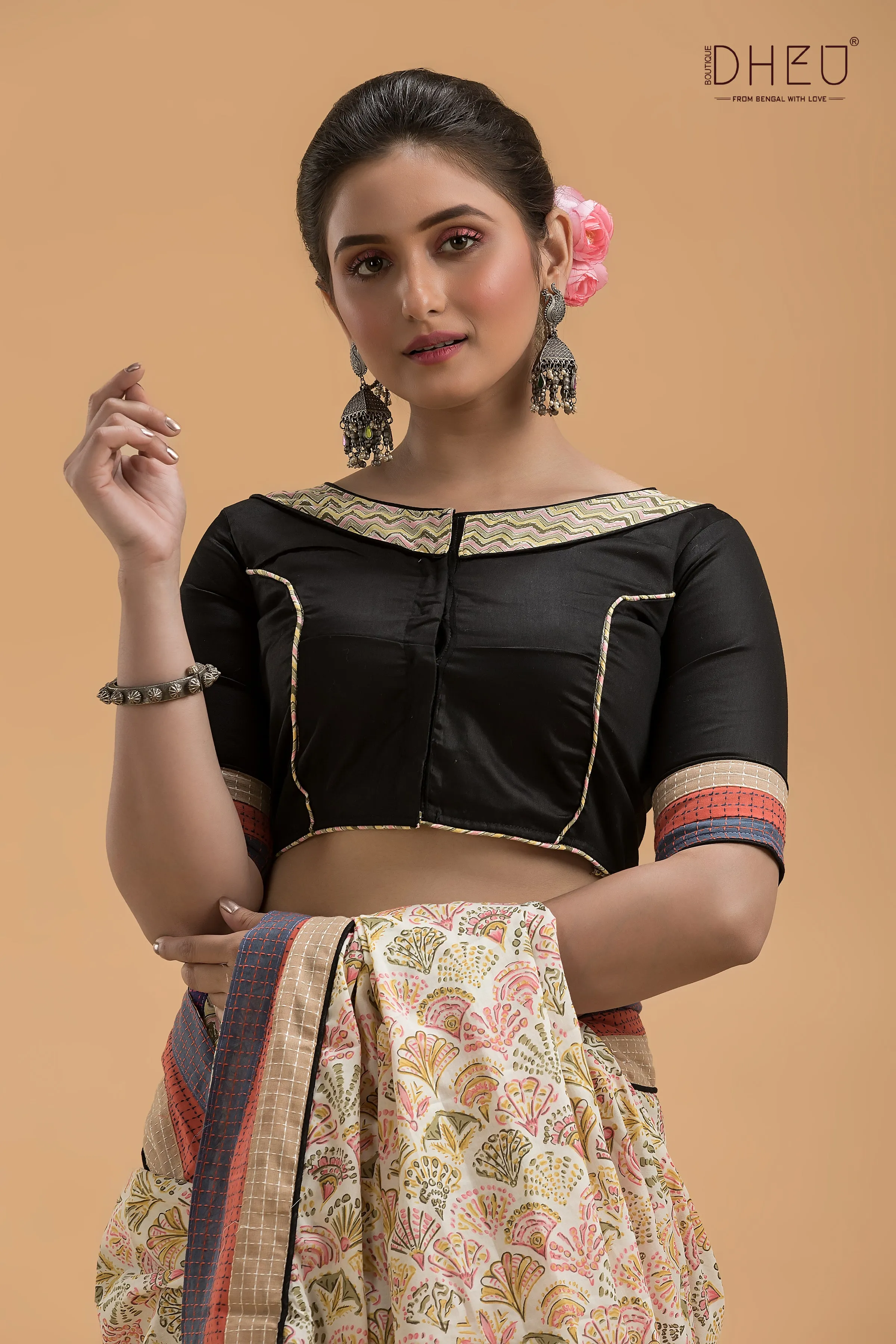Dheu Exclusive -Designer Mekhela Sador