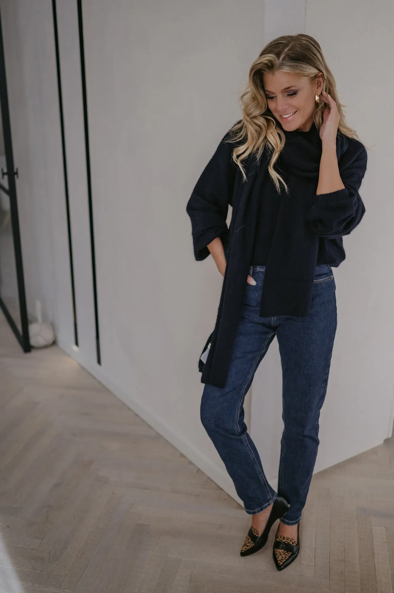 Dolente scarf I Dark Blue