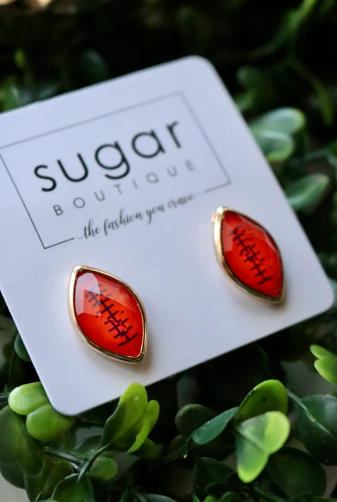 Football Stud | Orange   Purple