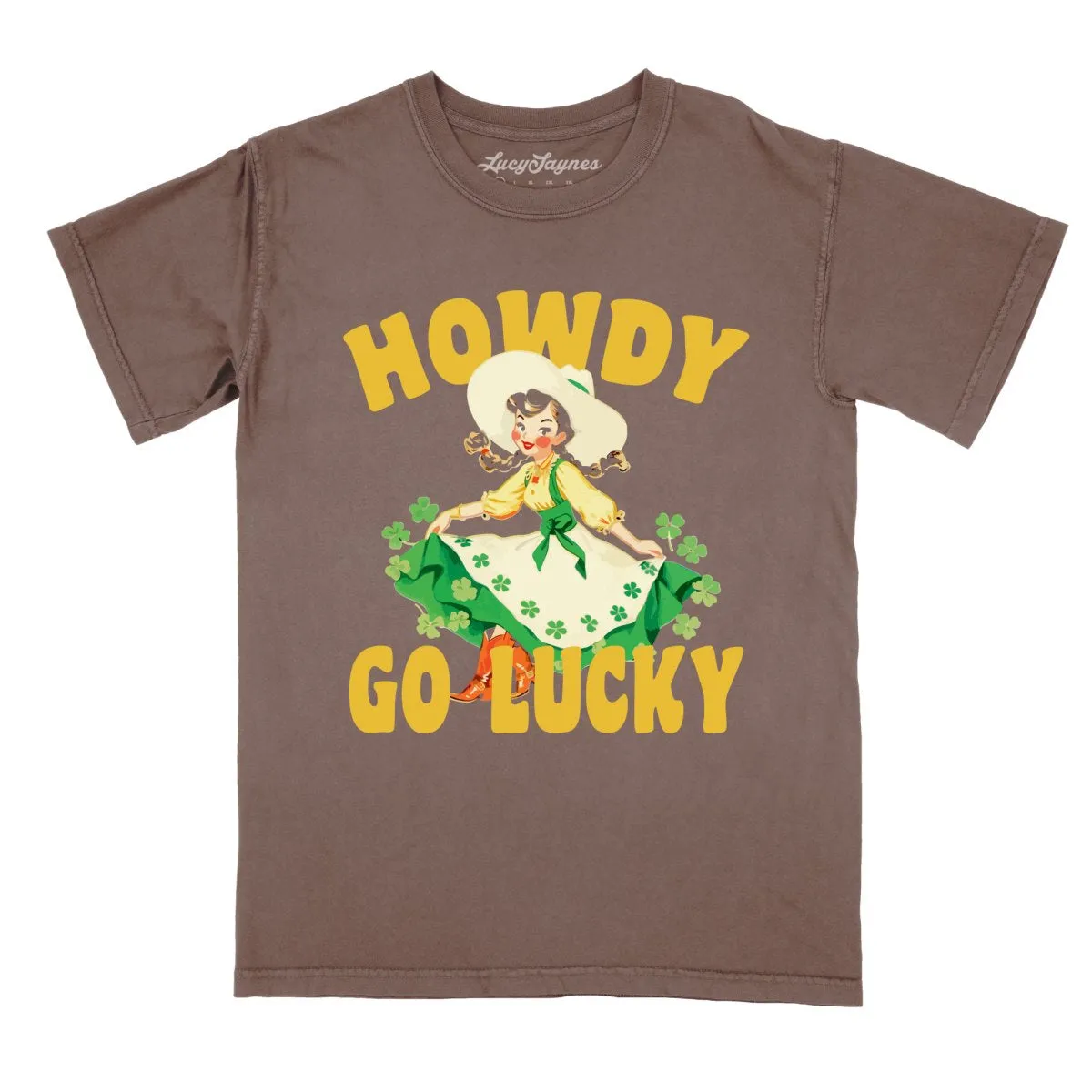 Howdy Go Lucky Comfort Colors Tee