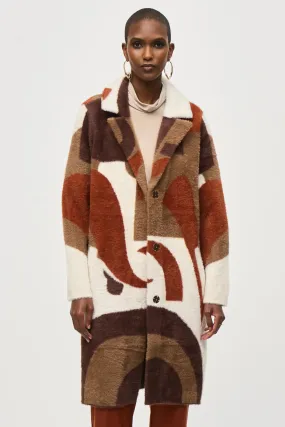Joseph Ribkoff Cinnamon/Multi Coloured Jacket Style 243928-4282