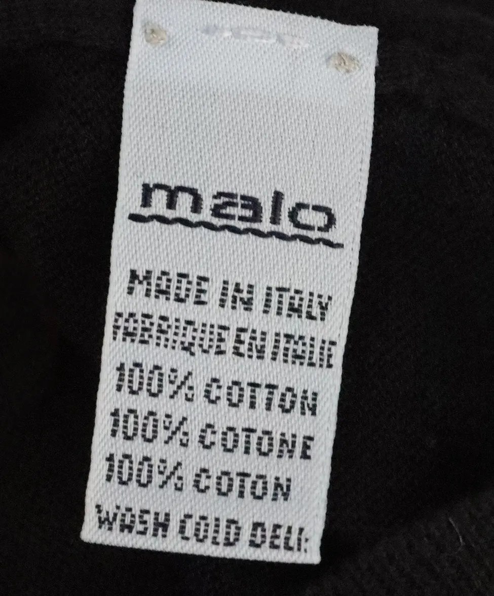 Malo Navy Shortsleeve Cotton Crewneck sz 12