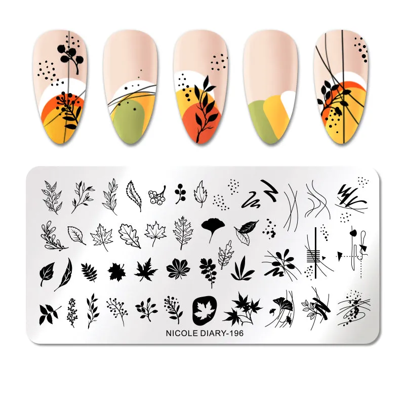 Nail Stamping Plates Nicole Diary