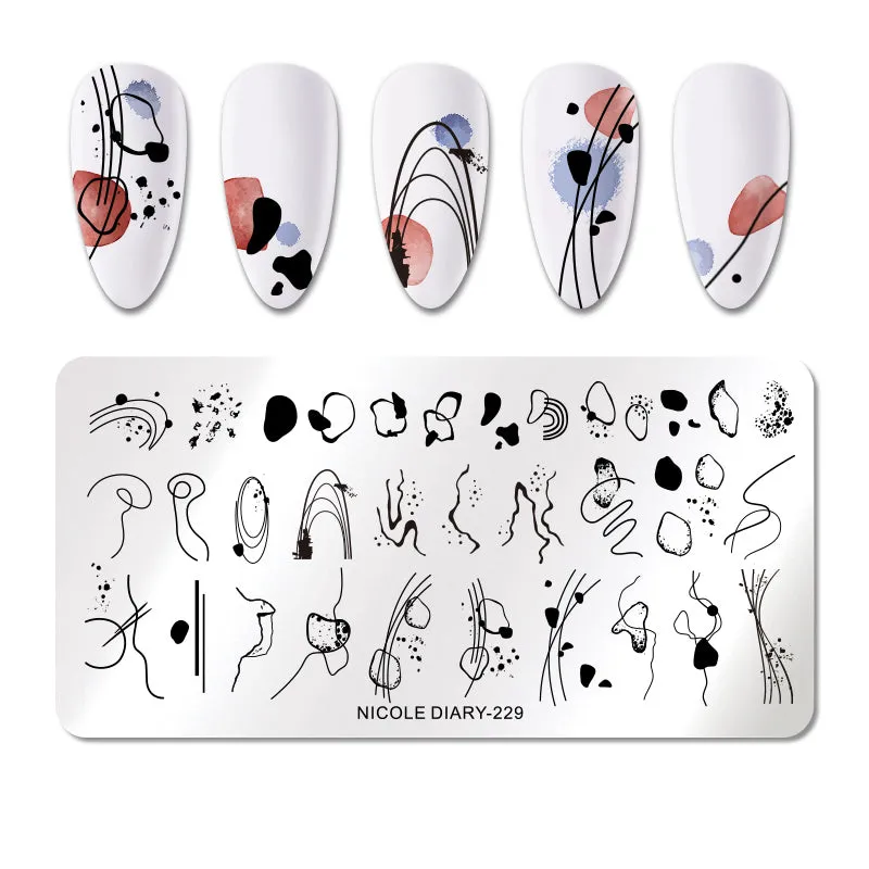 Nail Stamping Plates Nicole Diary