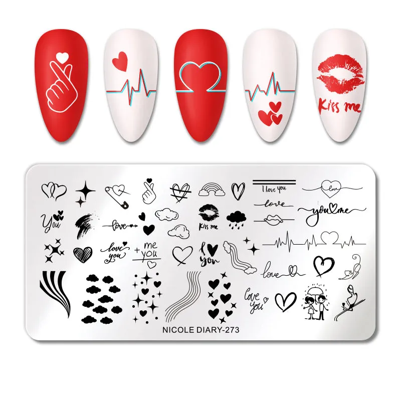 Nail Stamping Plates Nicole Diary
