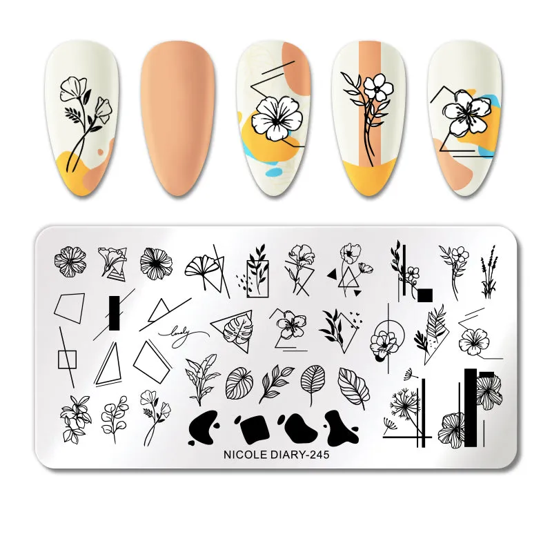 Nail Stamping Plates Nicole Diary