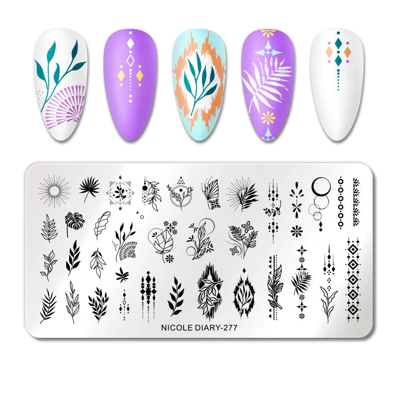 Nail Stamping Plates Nicole Diary