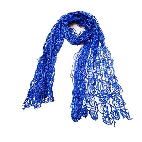 NUNO Scarf: "Paper Roll" (Blue)