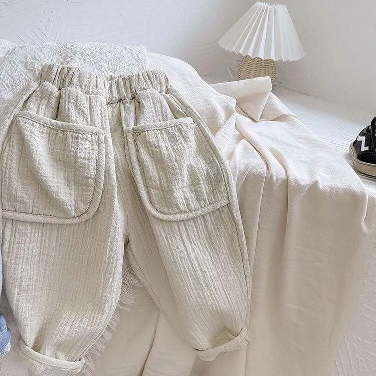 Pocket Linen Joggers