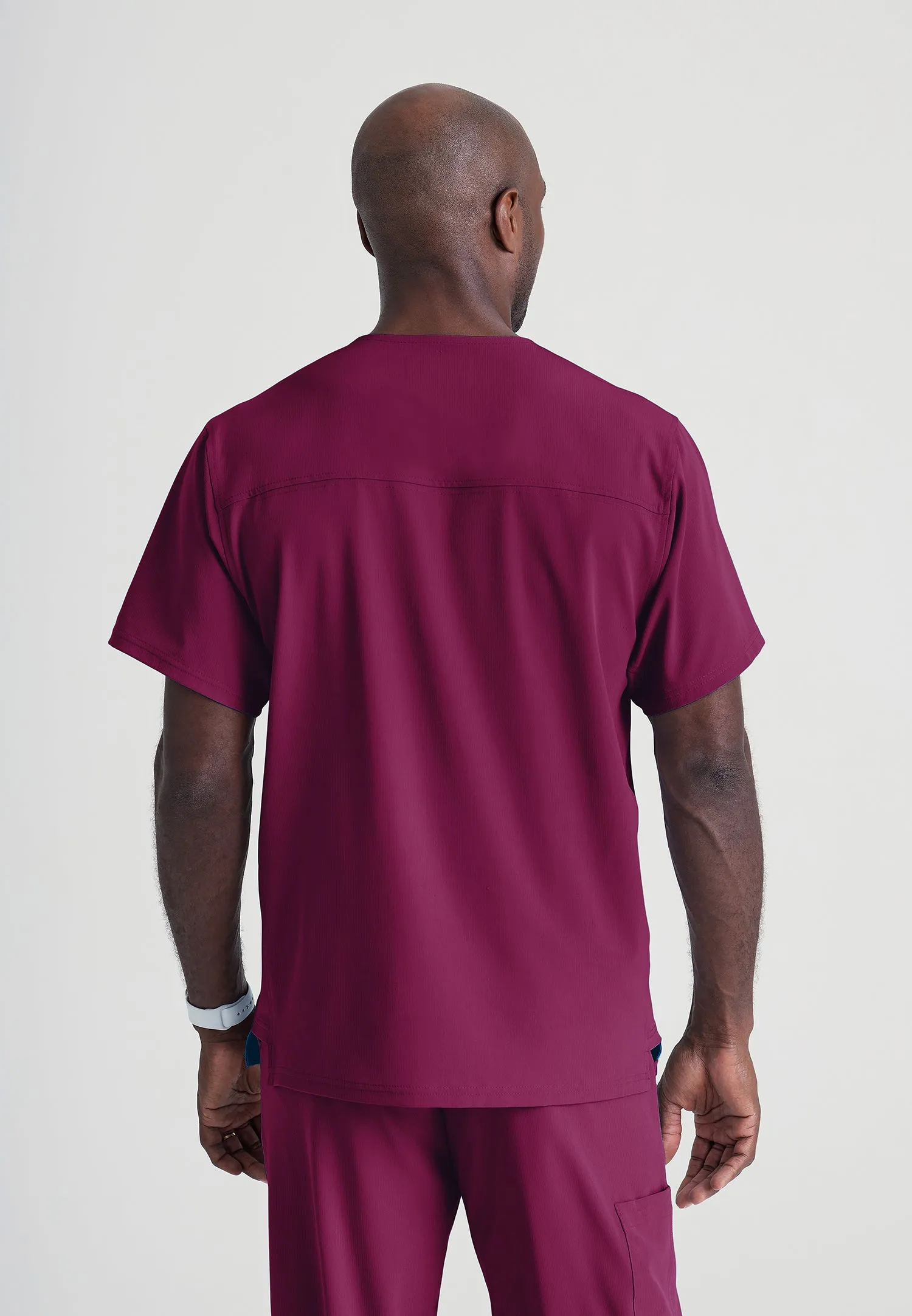 Skechers Mens Aspire front-Pocket Scrub Set