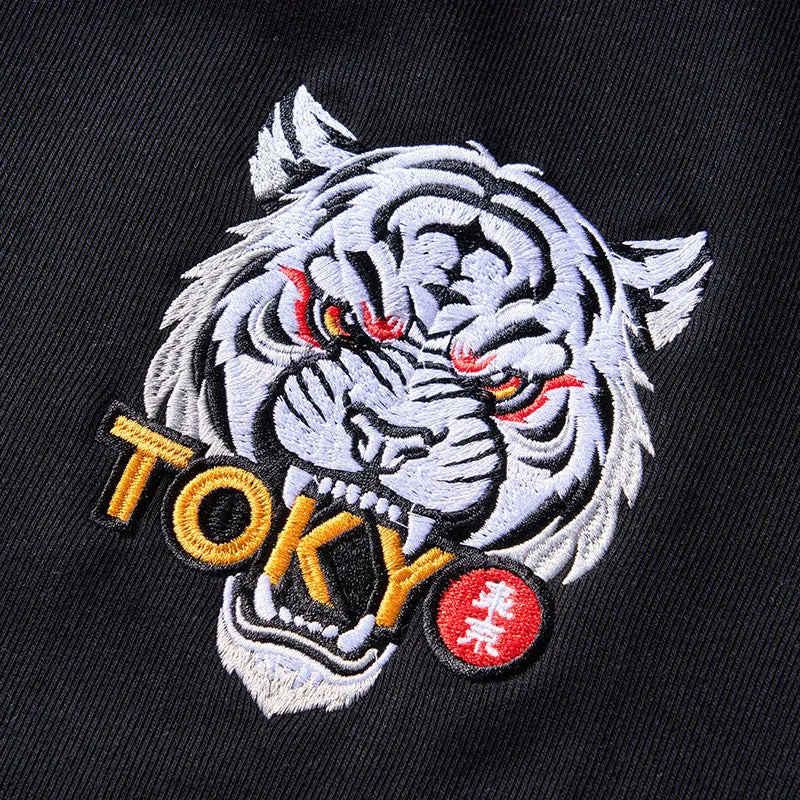 Tokyo-Tiger Deus Ex Machina Tokyo Embroidery Varsity Jacket